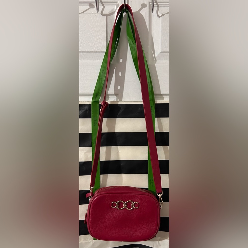 Kate Spade Infinite Medium Camera Bag Pomegranate - Picture 6 of 10